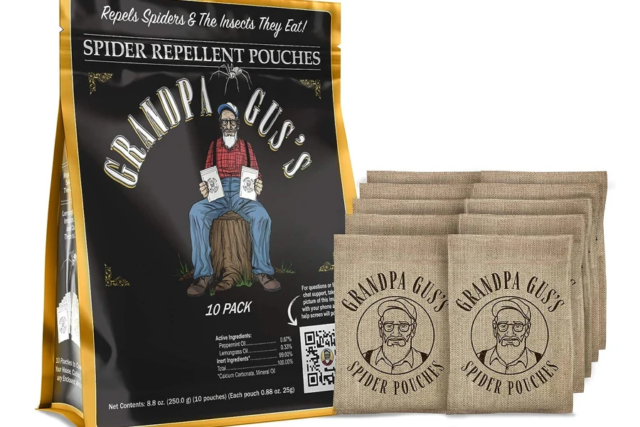 Grandpa Gus's Spider pouches