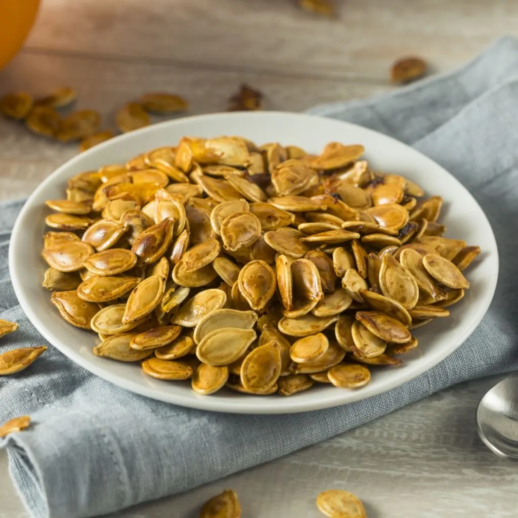 Roasted pumpkin seeds