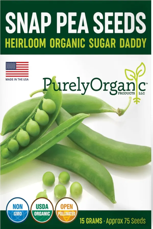snap pea seeds